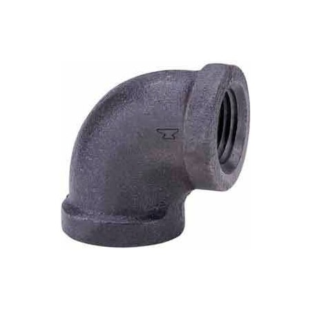 Anvil 1-1/2 In. Black Malleable 90 Degree Elbow 150 PSI Lead Free 810001610